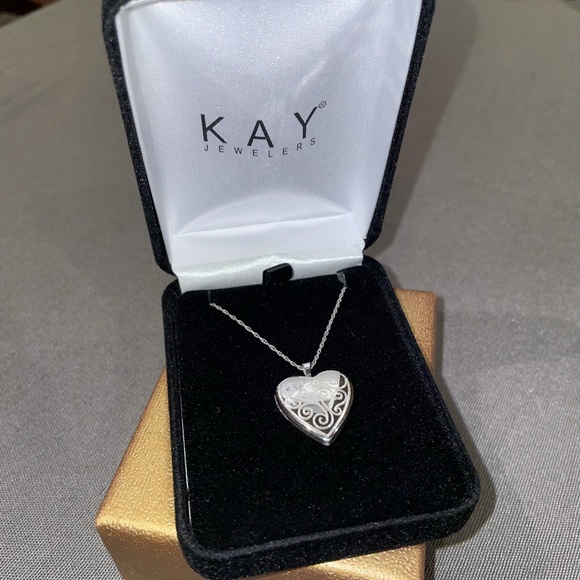 Kay Jewelers Jewelry Kay Jewelers Sterling Silver Locket Necklace